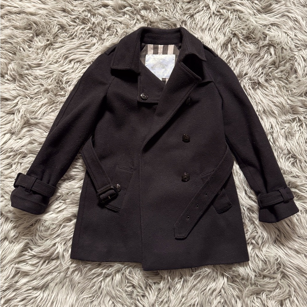 Burberry Kids Double Breasted Trench Coat